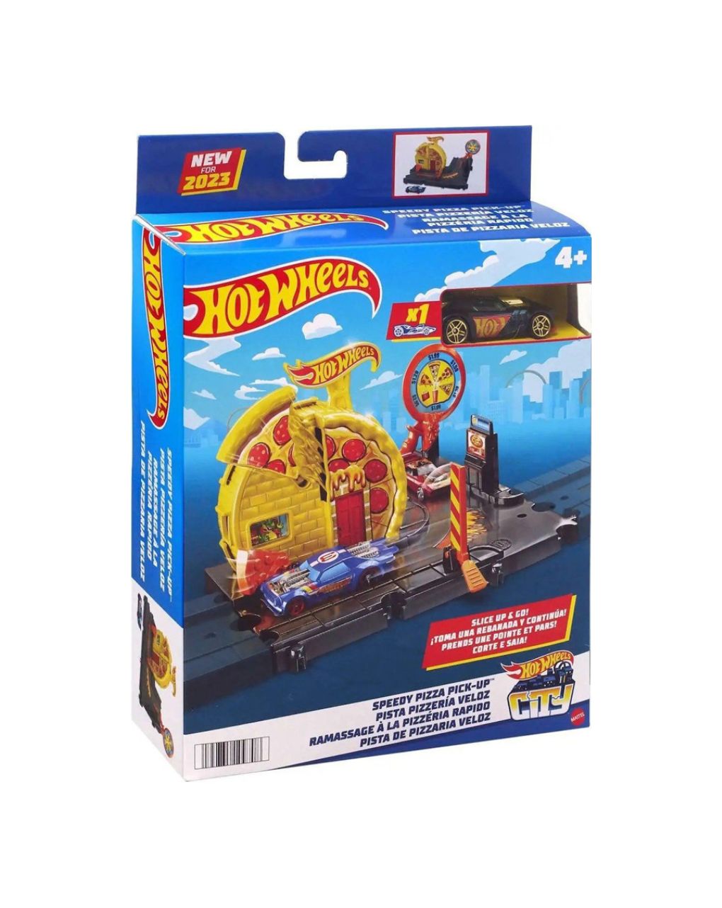 Hot wheels mini πίστες city hmd53 (2 σχέδια) - Hot wheels