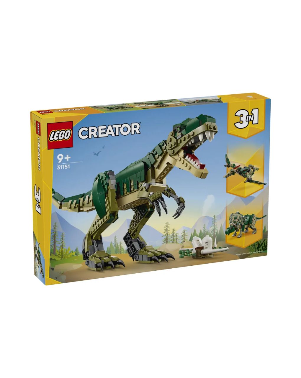 Lego creator 3in1 t.rex 31151