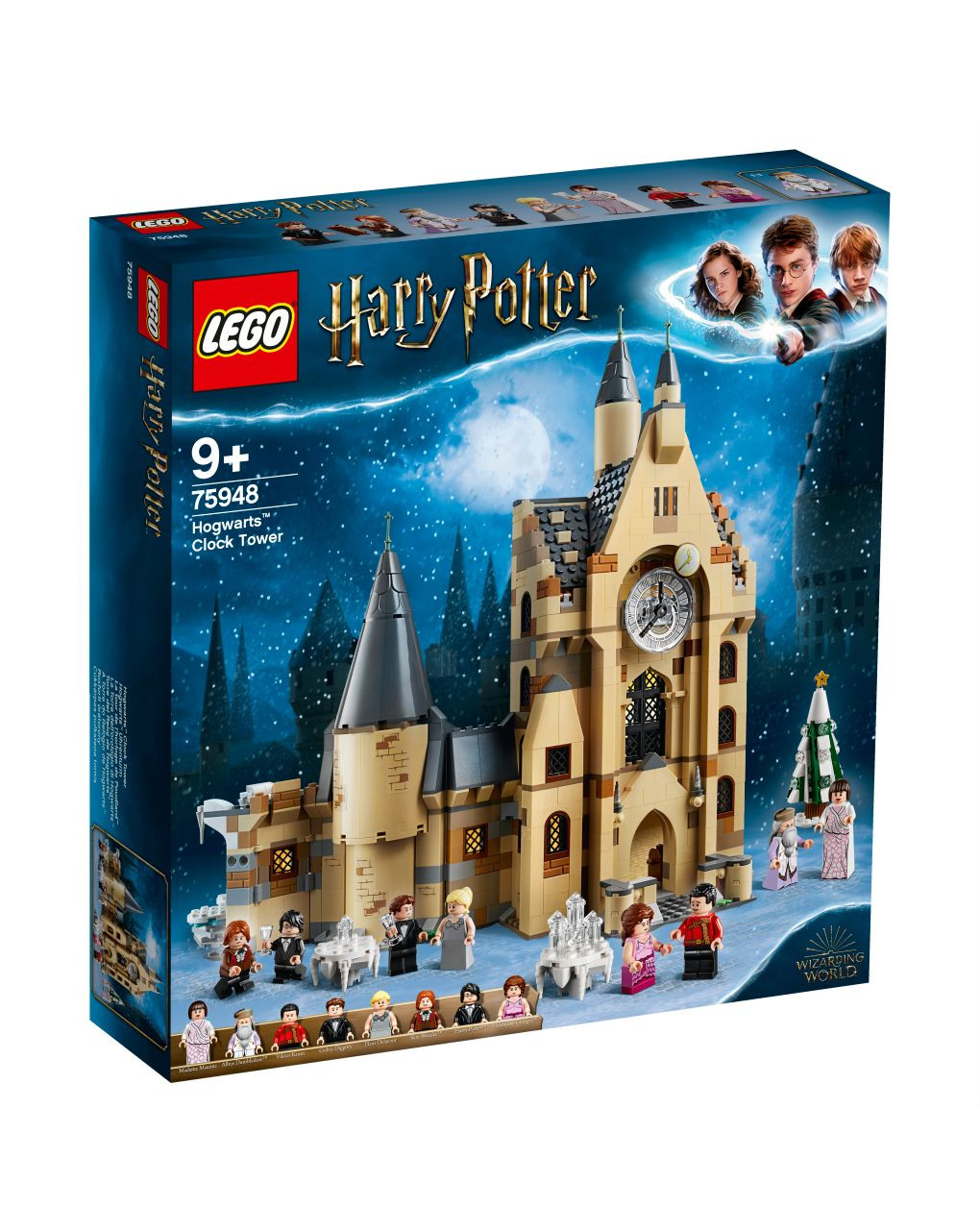 Lego harry potter wizarding world hogwarts clock tower 75948