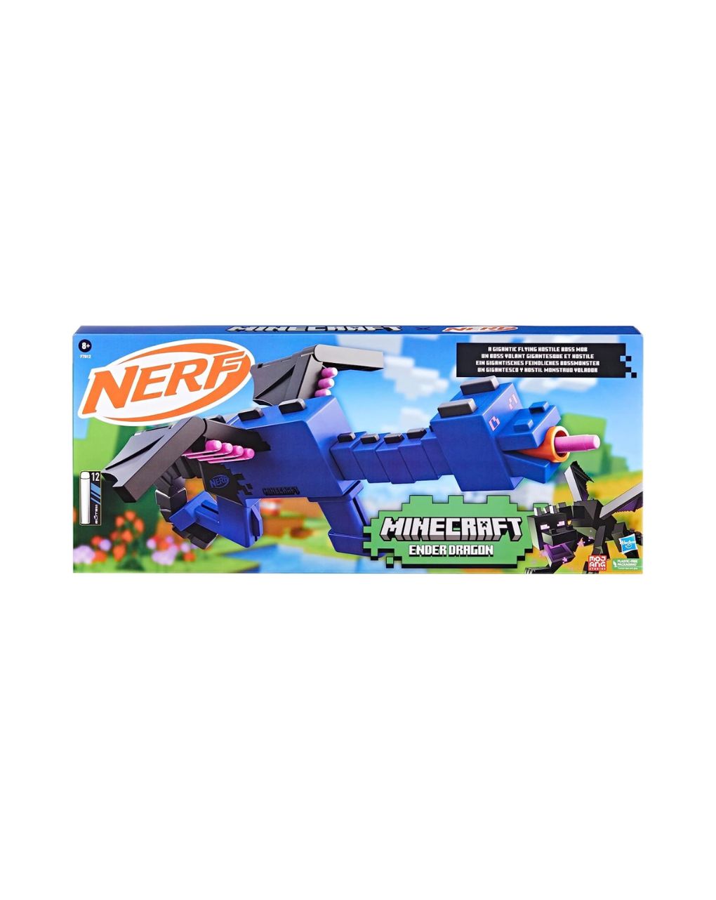 Nerf εκτοξευτής ender dragon minecraft f7912 - NERF