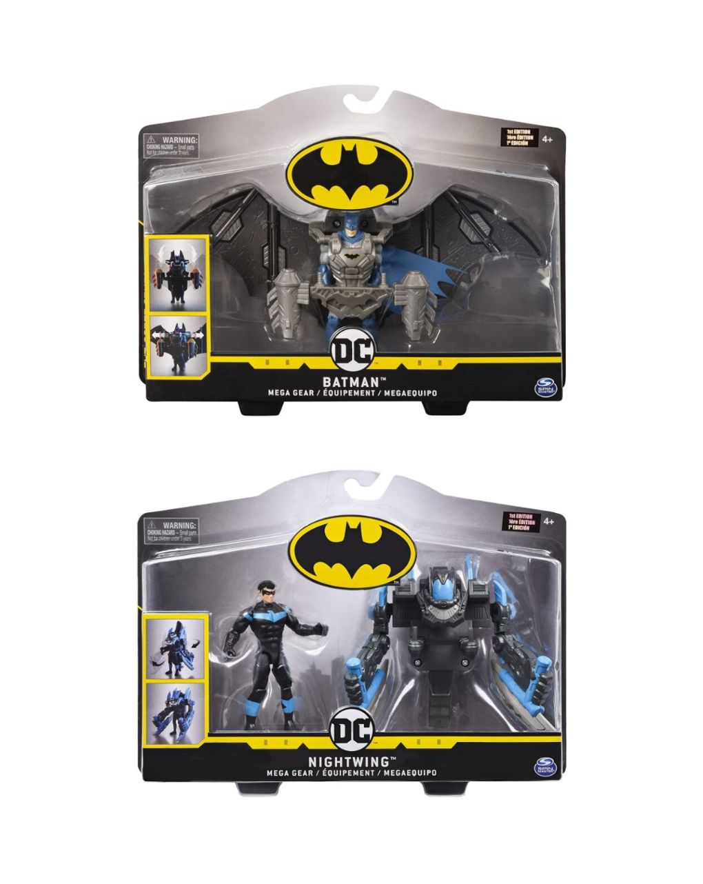 Batman deluxe φιγούρα 10cm mega οπλισμός μεταμόρφωσης 6055947