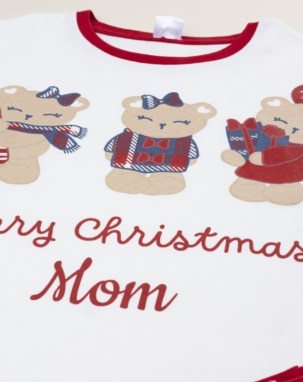 γυναικεία χριστουγεννιάτικη πιτζάμα εγκυμοσύνης teddies - Prénatal