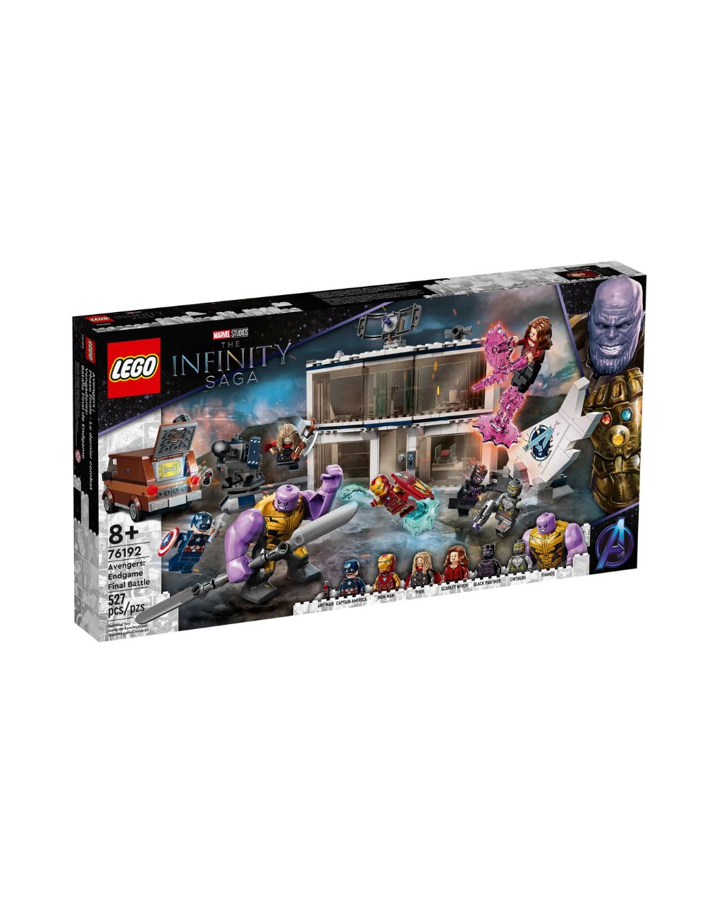 Lego marvel the infinity saga avengers endgame final battle 76192