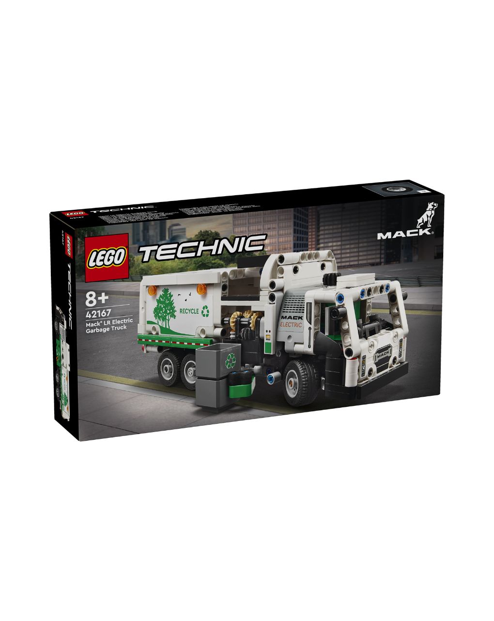 Lego technic mack lr electric garbage truck 42167