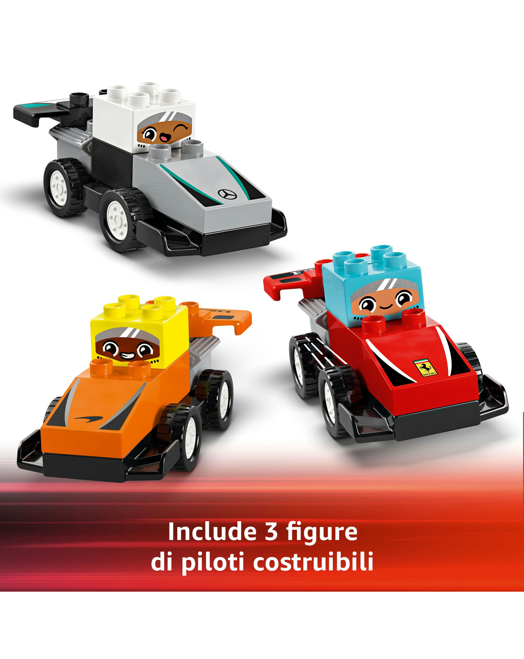 Lego duplo f1 team race cars & drivers 10445 - DUPLO