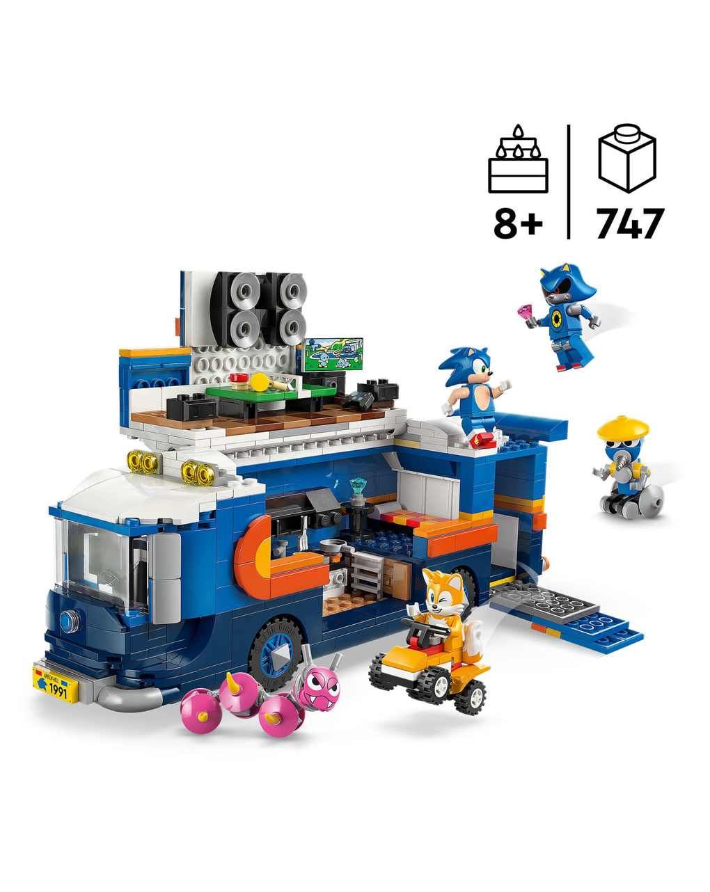 Lego sonic the hedgehog team sonic command truck 77006 - LEGO Sonic