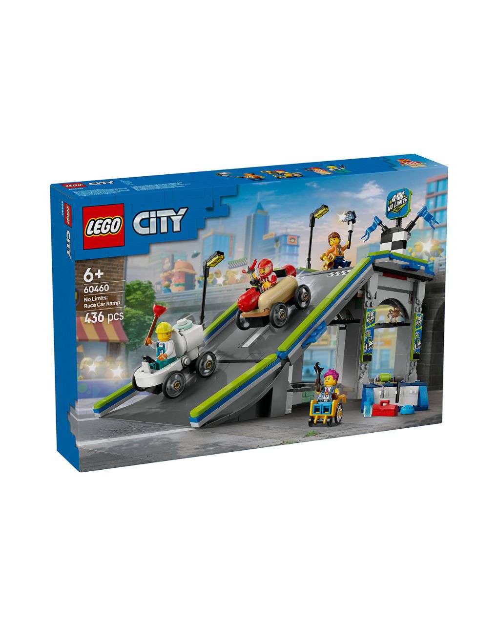 Lego city no limits: race car ramp track 60460