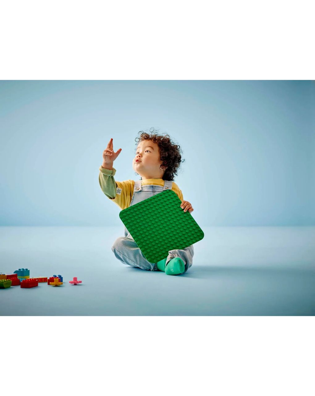 Lego duplo green building plate 10460 - DUPLO