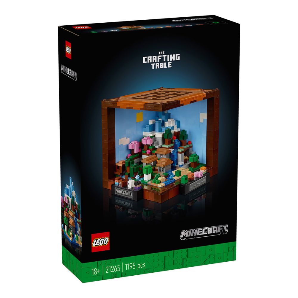 Lego minecraft the crafting table 21265
