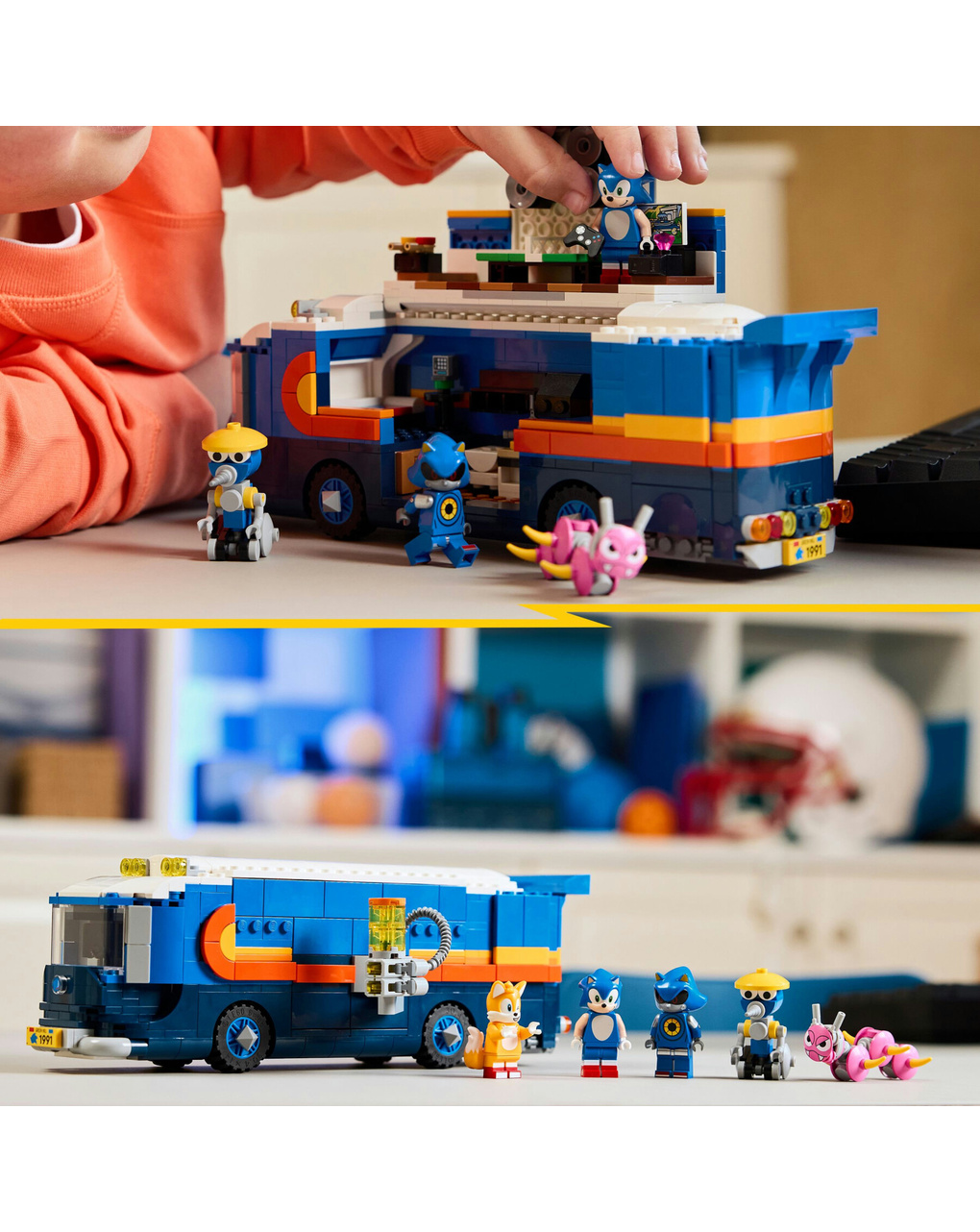Lego sonic the hedgehog team sonic command truck 77006 - LEGO Sonic