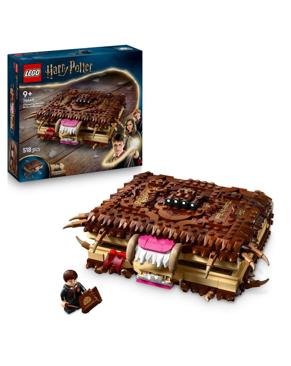 Lego harry poter chomping monster book of monsters 76449