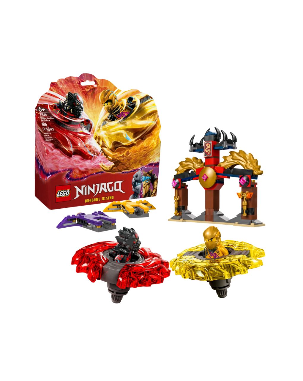 Lego ninjago dragon spinjitzu battle pack 71826 - Lego