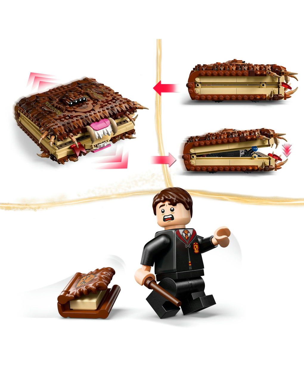 Lego harry poter chomping monster book of monsters 76449 - Lego